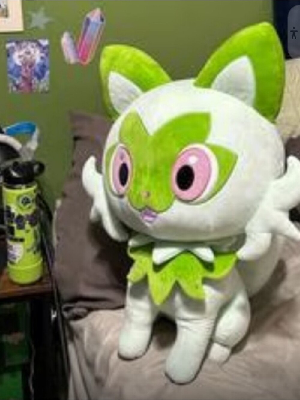 NWT Life Sized Pokemon Sprigatito Plush Soft Stuffed Character Cat Huge Giant